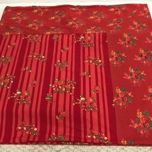 APRIL CORNELL TABLE LINEN, SQUARE (49.5 X 49.5 INCHES) TABLECLOTH, 100% COTTON